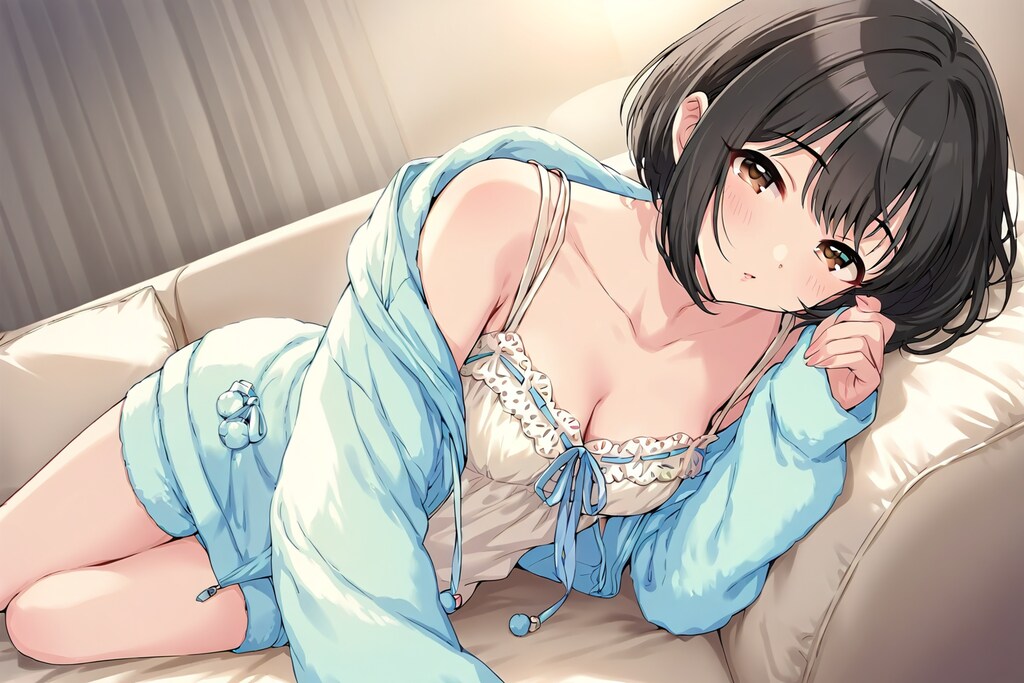 うたた寝から目が覚めた鷹富士茄子