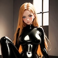 Latex catsuit 6★ 5枚目