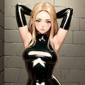 Latex catsuit 6★ 8枚目