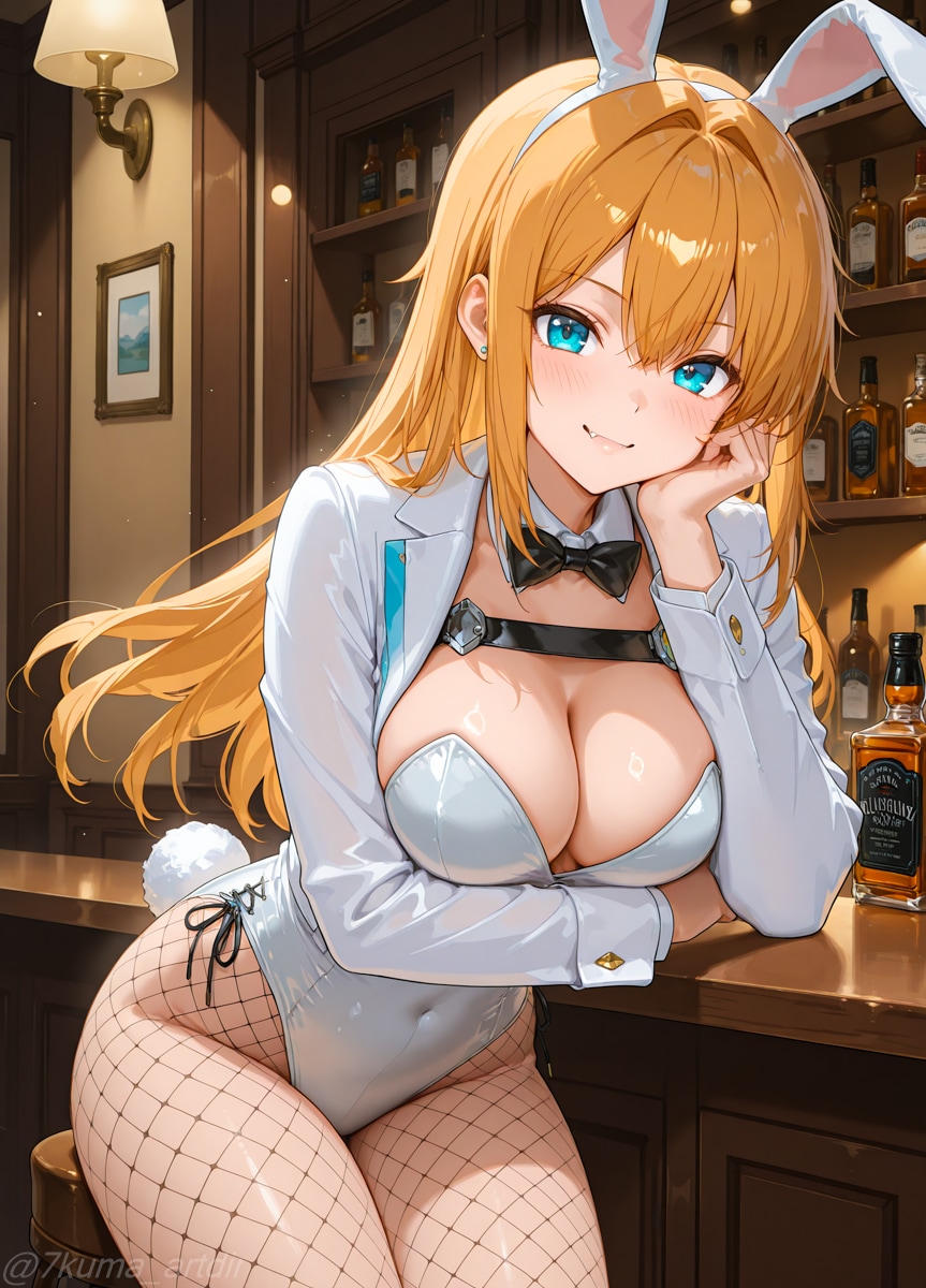 バニーガールなマクスウェルさん