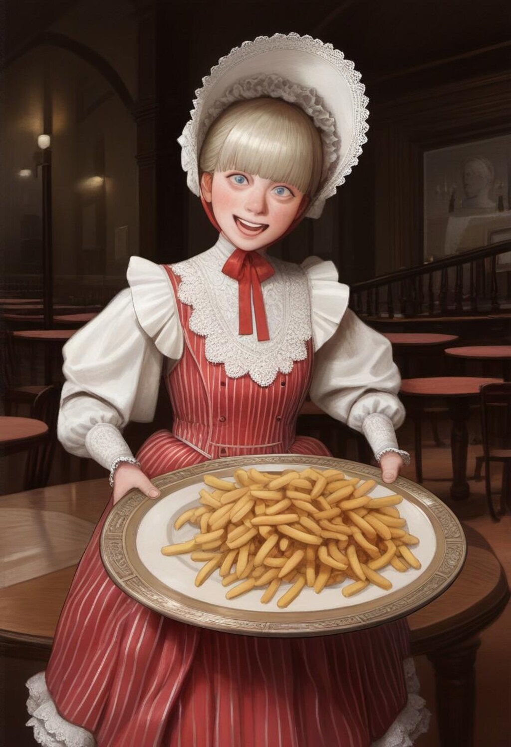 ご令嬢とフライドポテト