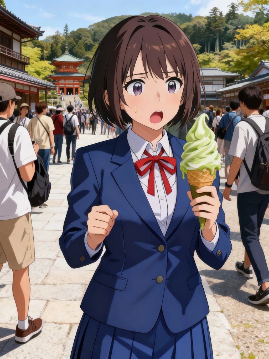 溶けてる！