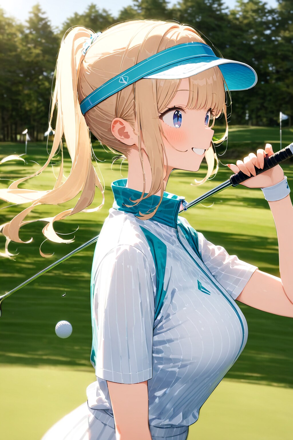 ゴルフ | の人気AIイラスト・グラビア