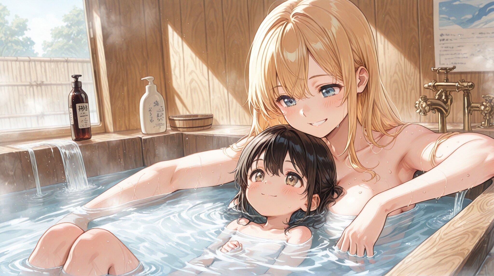 Comfy and happy. How about you, big sis?
