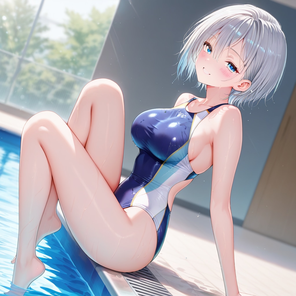 暖かくなってきたので朝活水泳なう