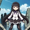 ドット絵風まどかとほむら 2枚目