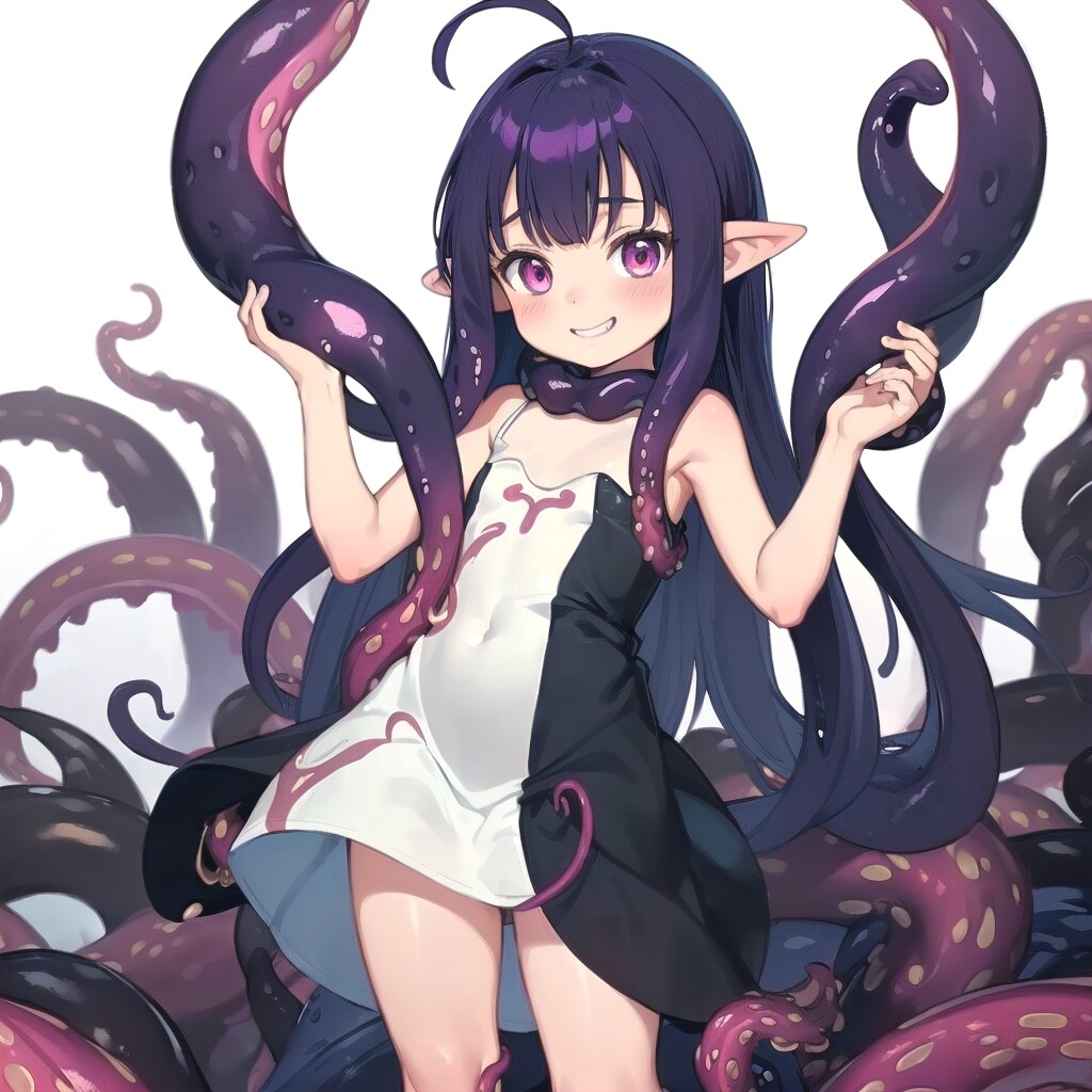 触手に人化したら触手娘だった件ｗ（手が崩れてるorz）