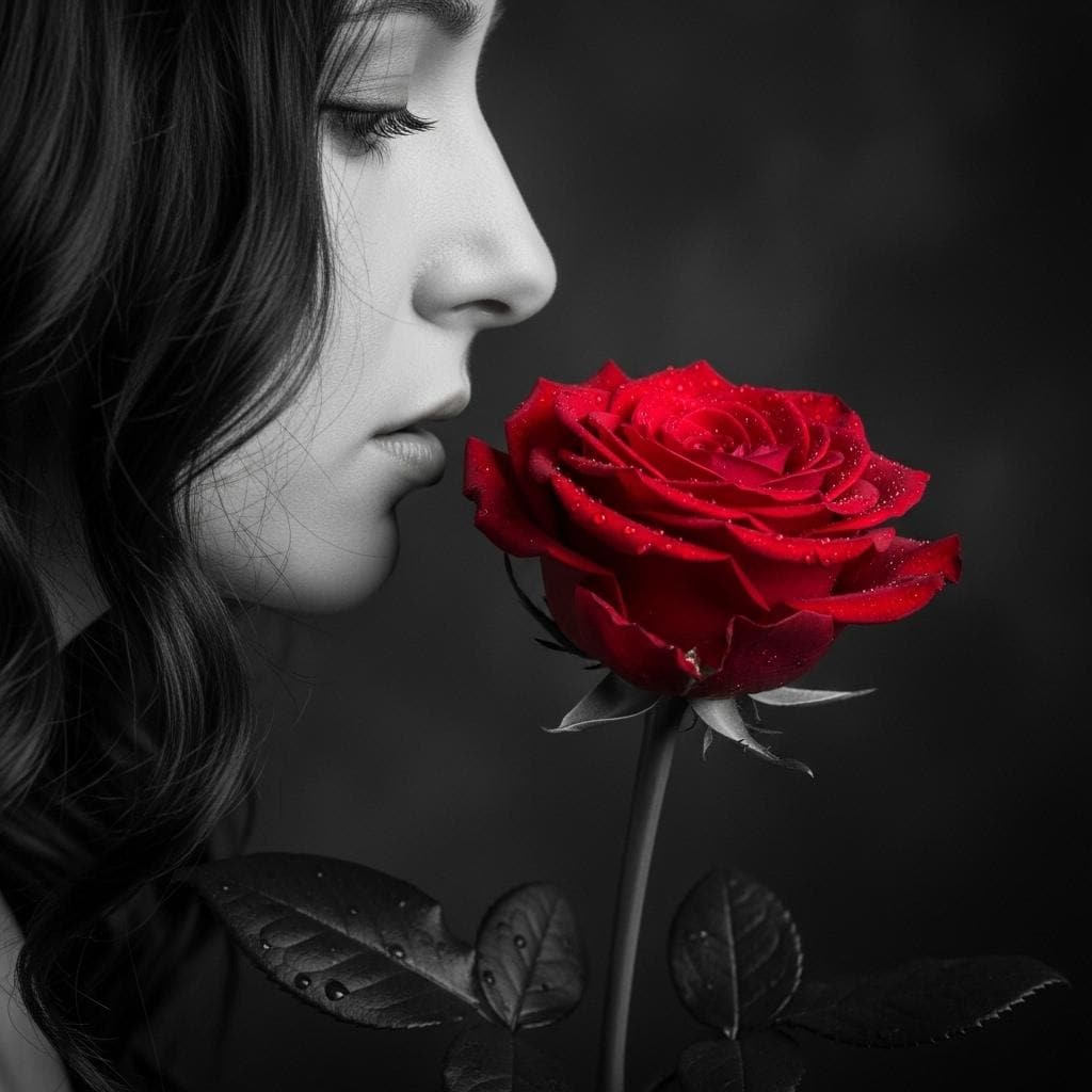 薔薇の香りに酔いしれて