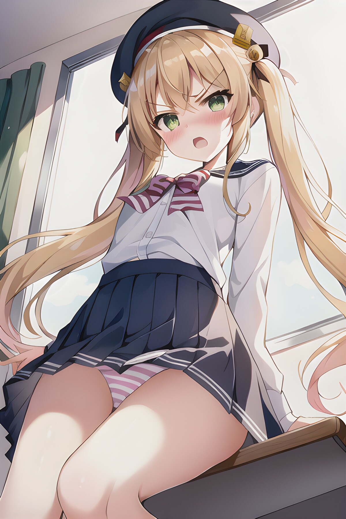 ちょっと、何を見てるのよ！？