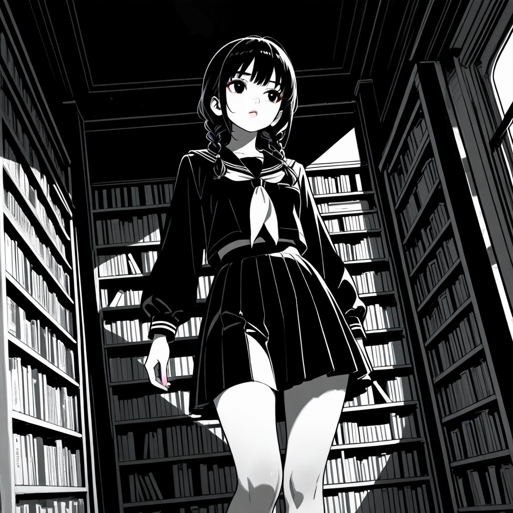 図書委員の子 | の人気AIイラスト・グラビア
