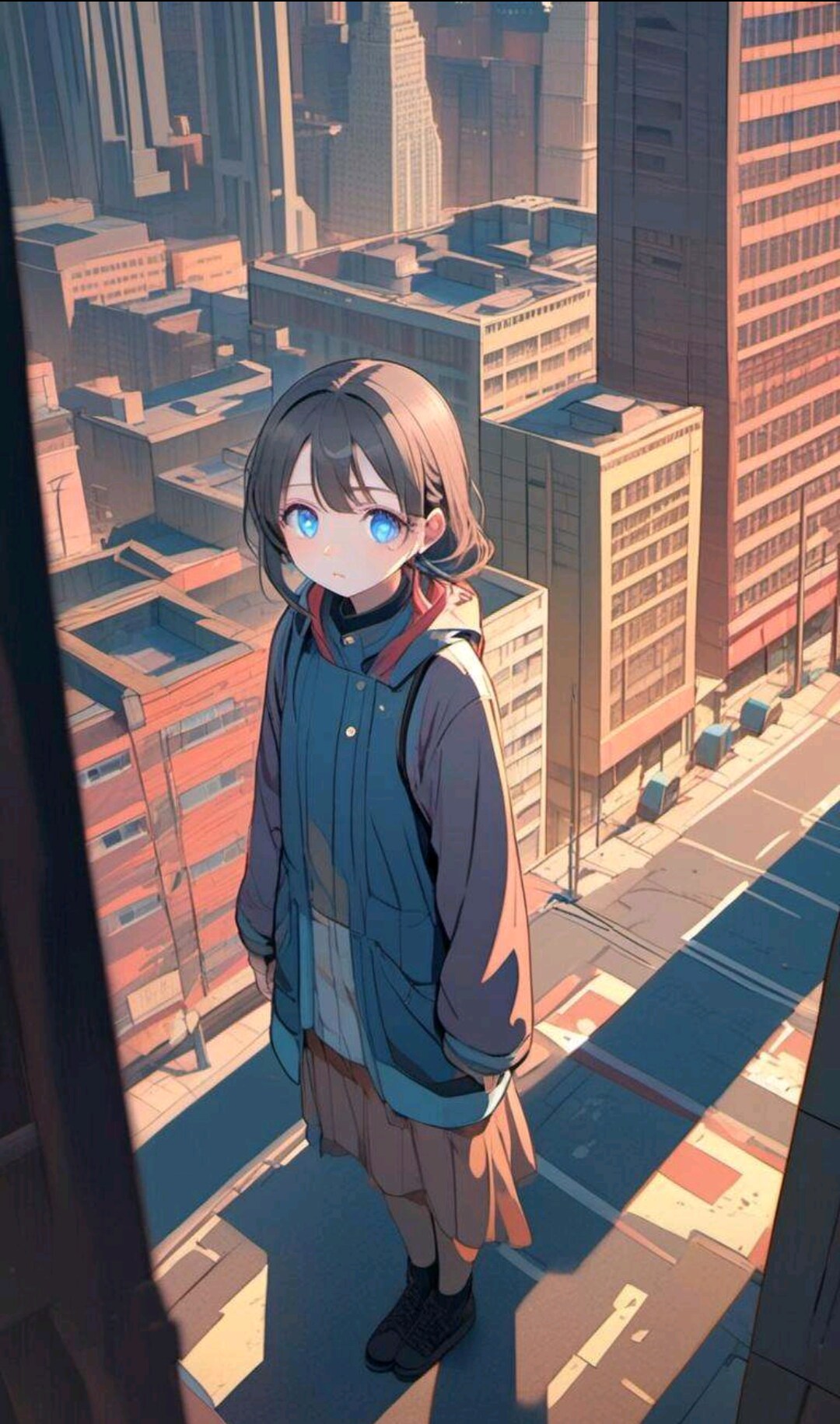 孤独　少女 | の人気AIイラスト・グラビア