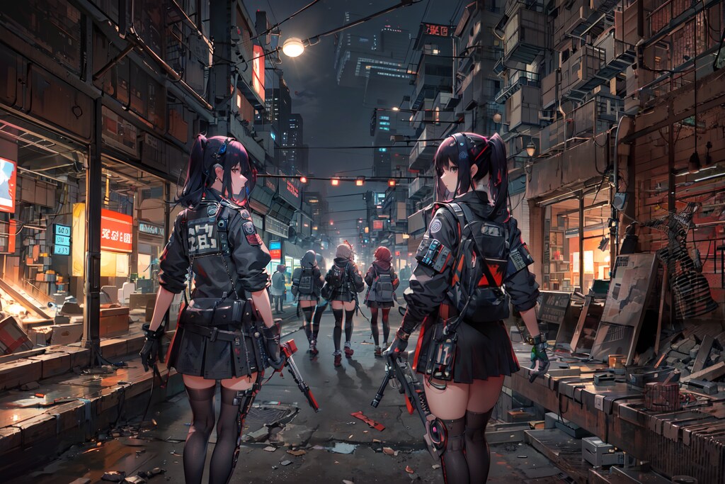 hyper modern ruins