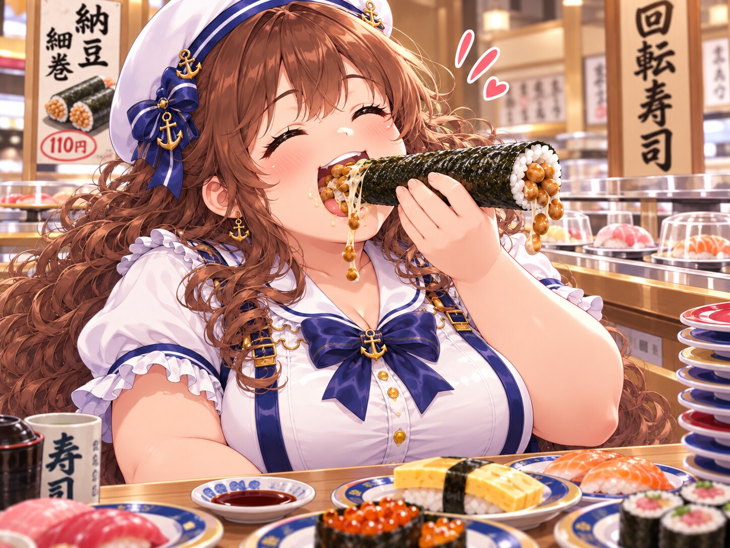 納豆巻 | の人気AIイラスト・グラビア