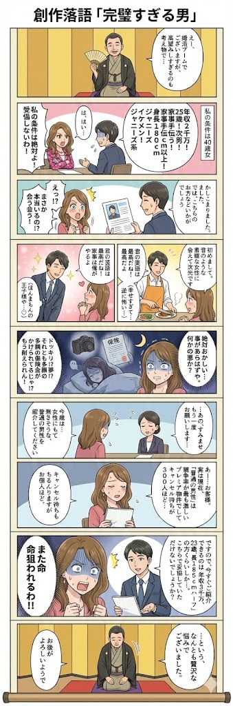 わけわか！落語「婚活哀歌（こんかつエレジー）」
