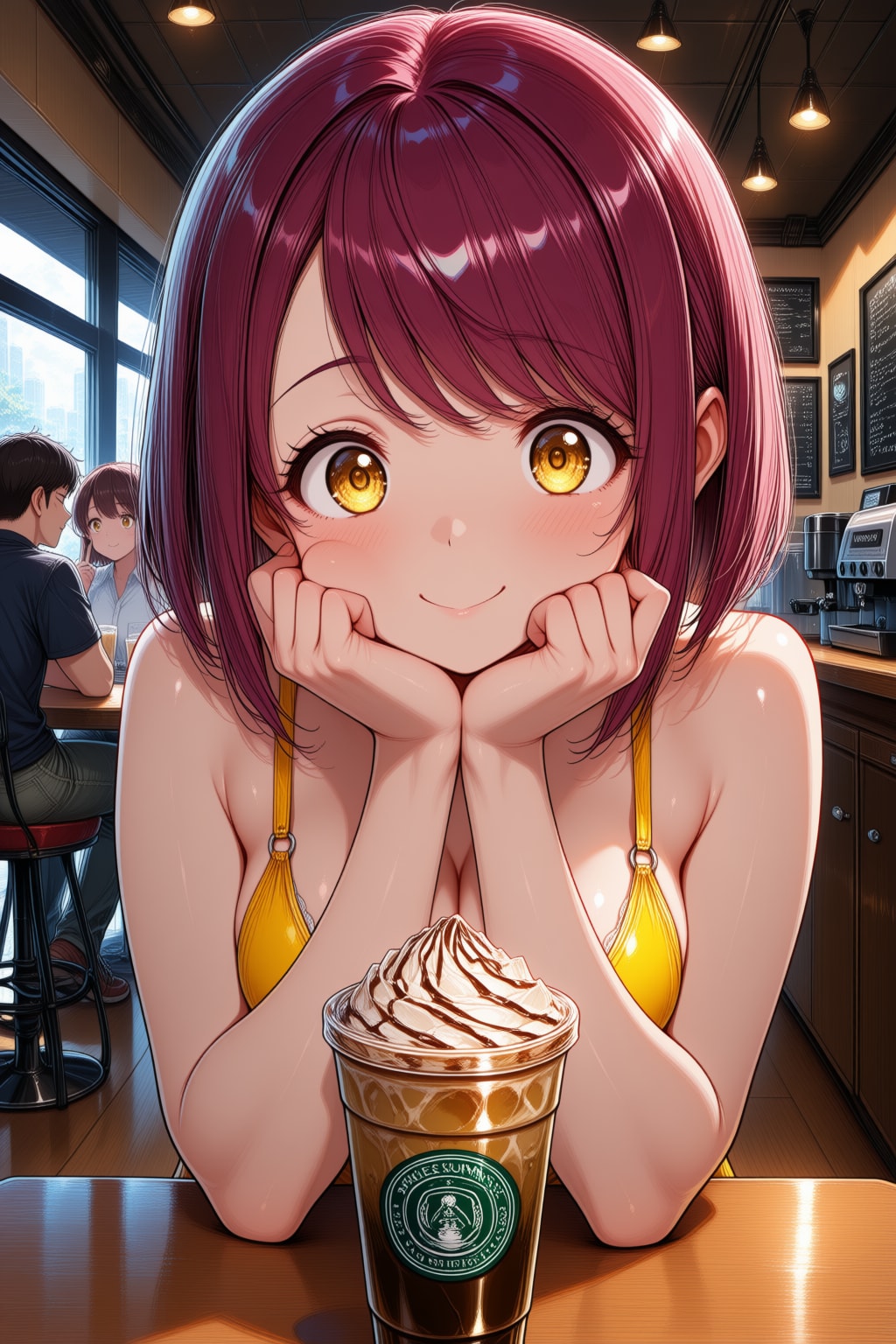 こんにちは（挨拶メイドの芽衣ちゃん）