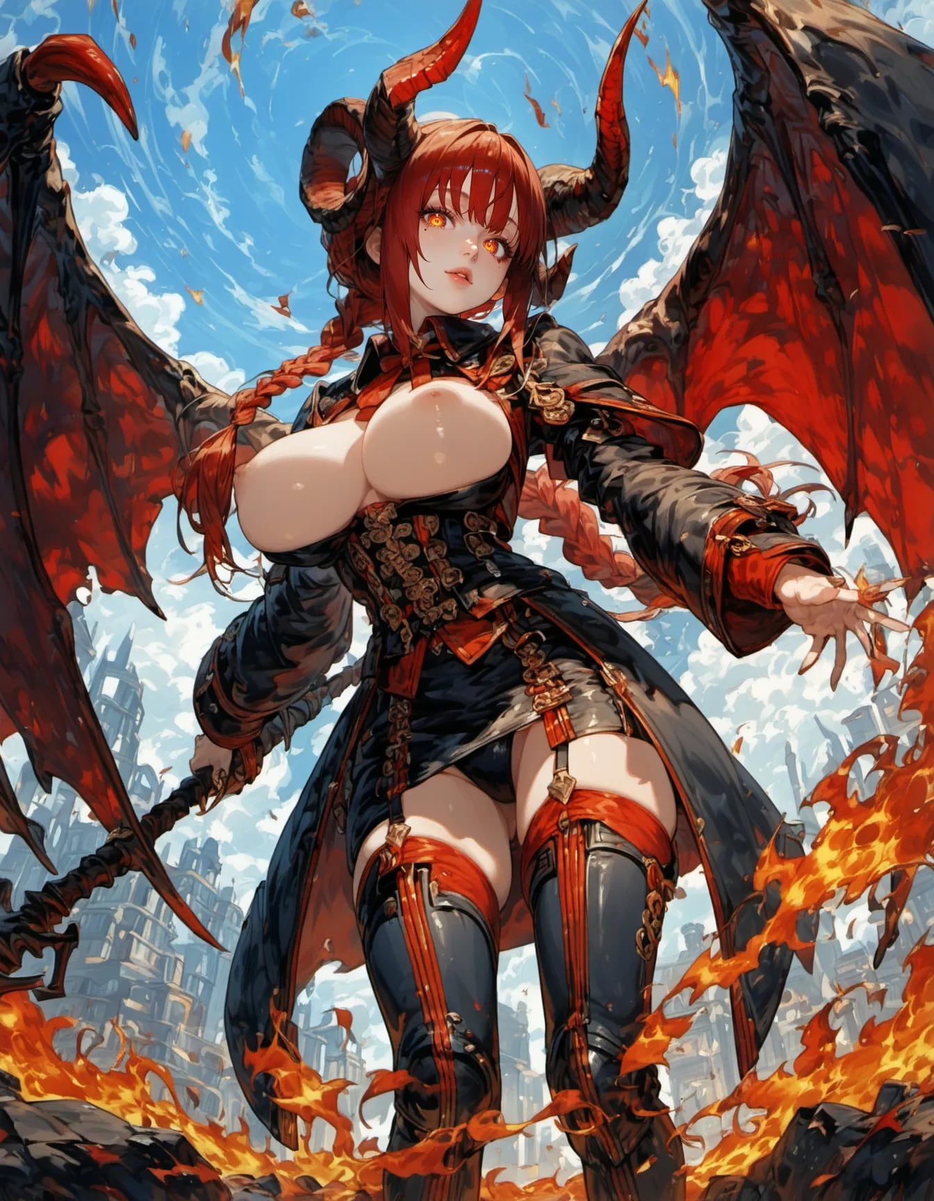 Queen of Crimson Flames