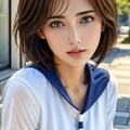 白ドレスの少女 5枚目