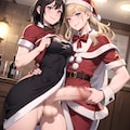 サンタガールは女の子の元にもやってきます 8枚目
