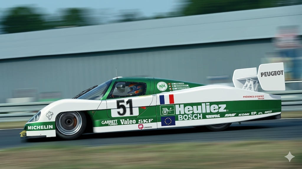 【ル・マン24H】1988 WM P88（Welter-Meunier P88）407km/h