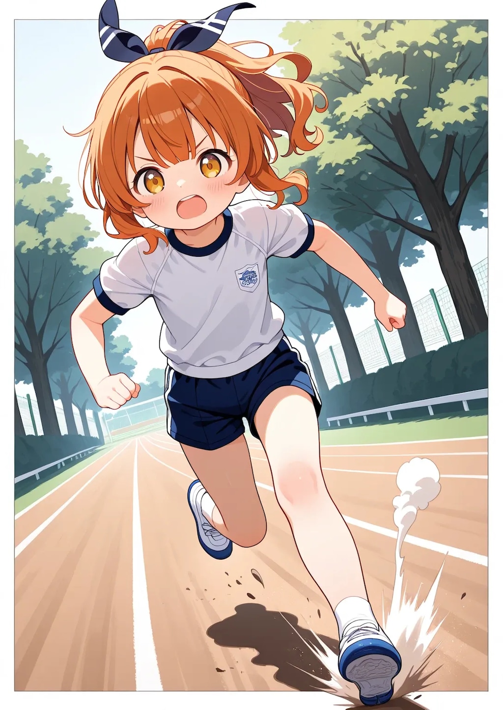 うんどうにがてロリちゃん《SeaArt》