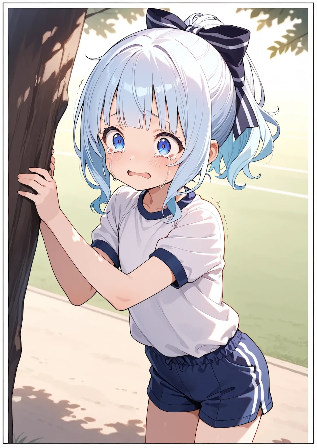うんどうにがてロリちゃん《SeaArt》