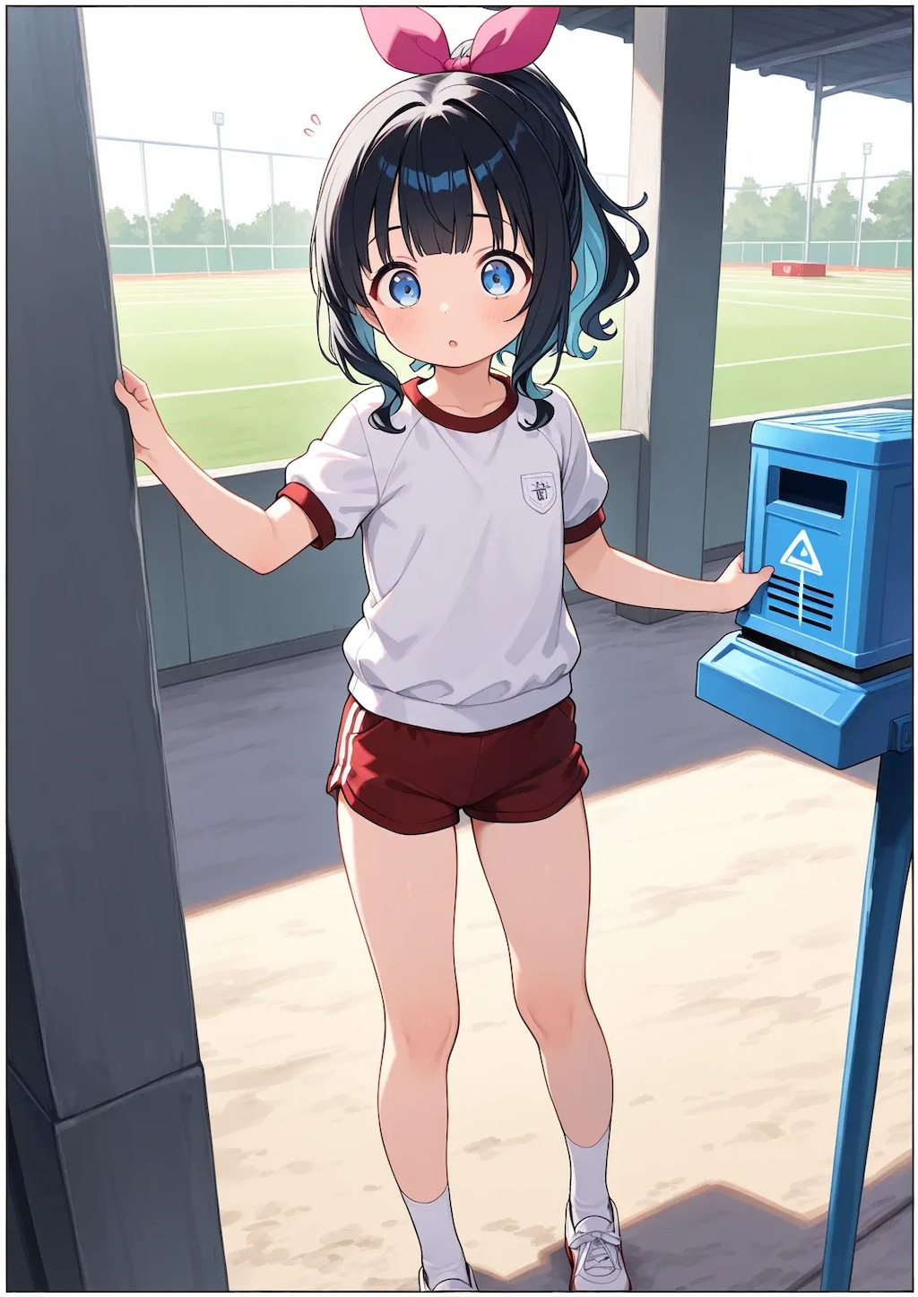 うんどうにがてロリちゃん《SeaArt》