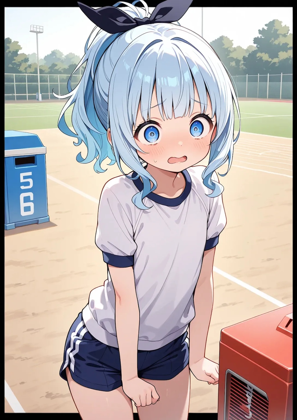 うんどうにがてロリちゃん《SeaArt》