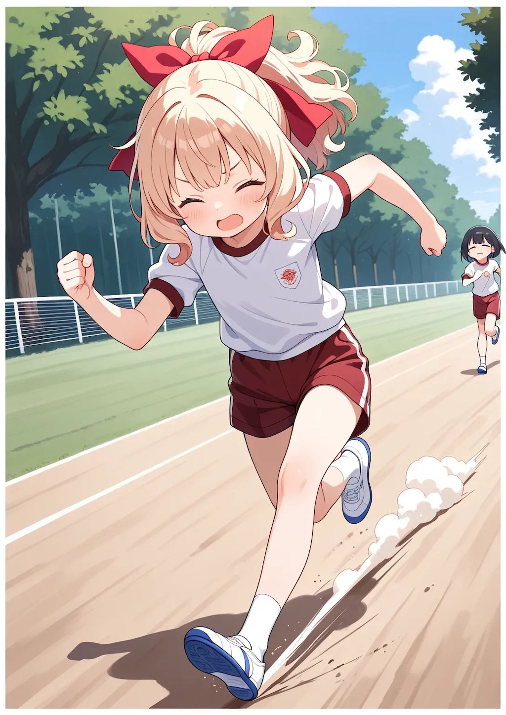 うんどうにがてロリちゃん《SeaArt》