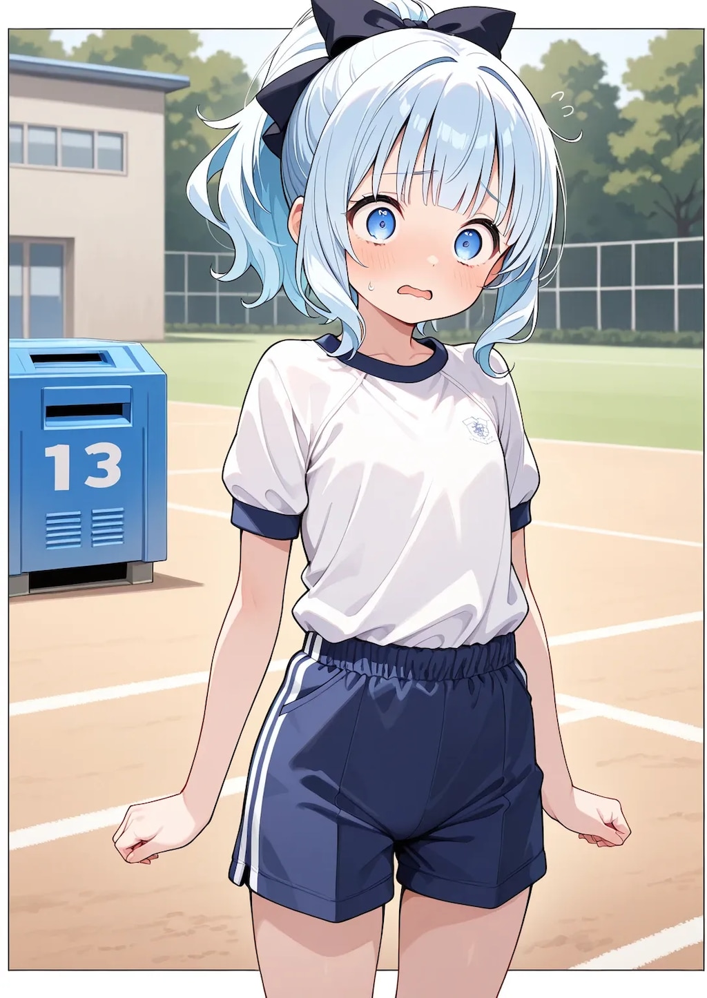 うんどうにがてロリちゃん《SeaArt》