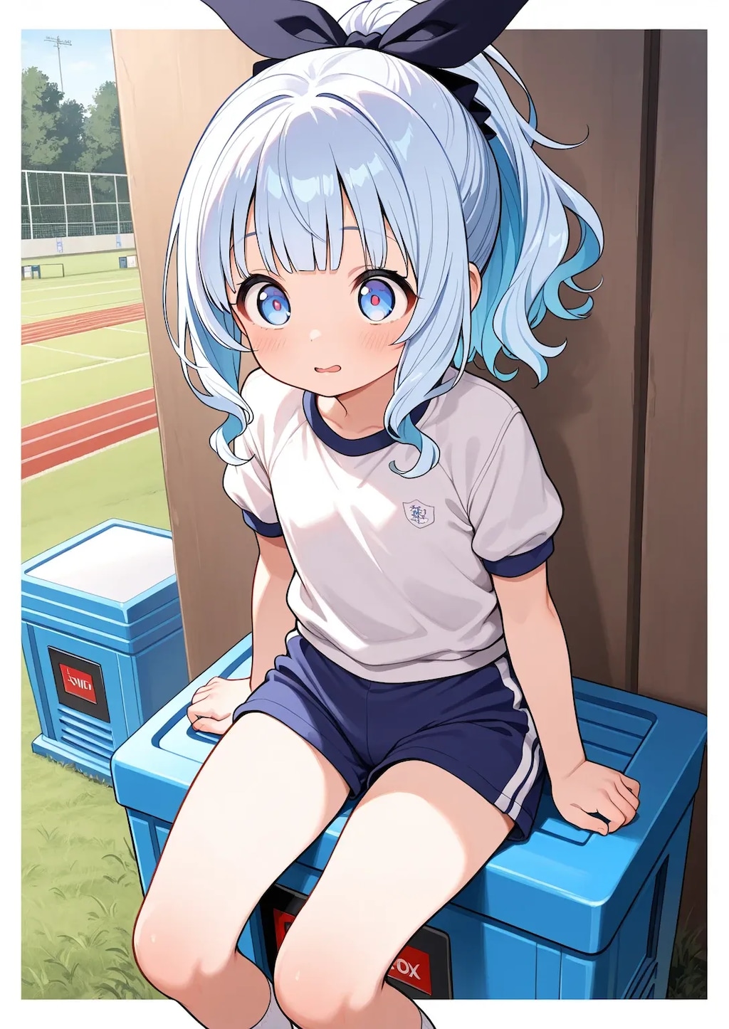 うんどうにがてロリちゃん《SeaArt》