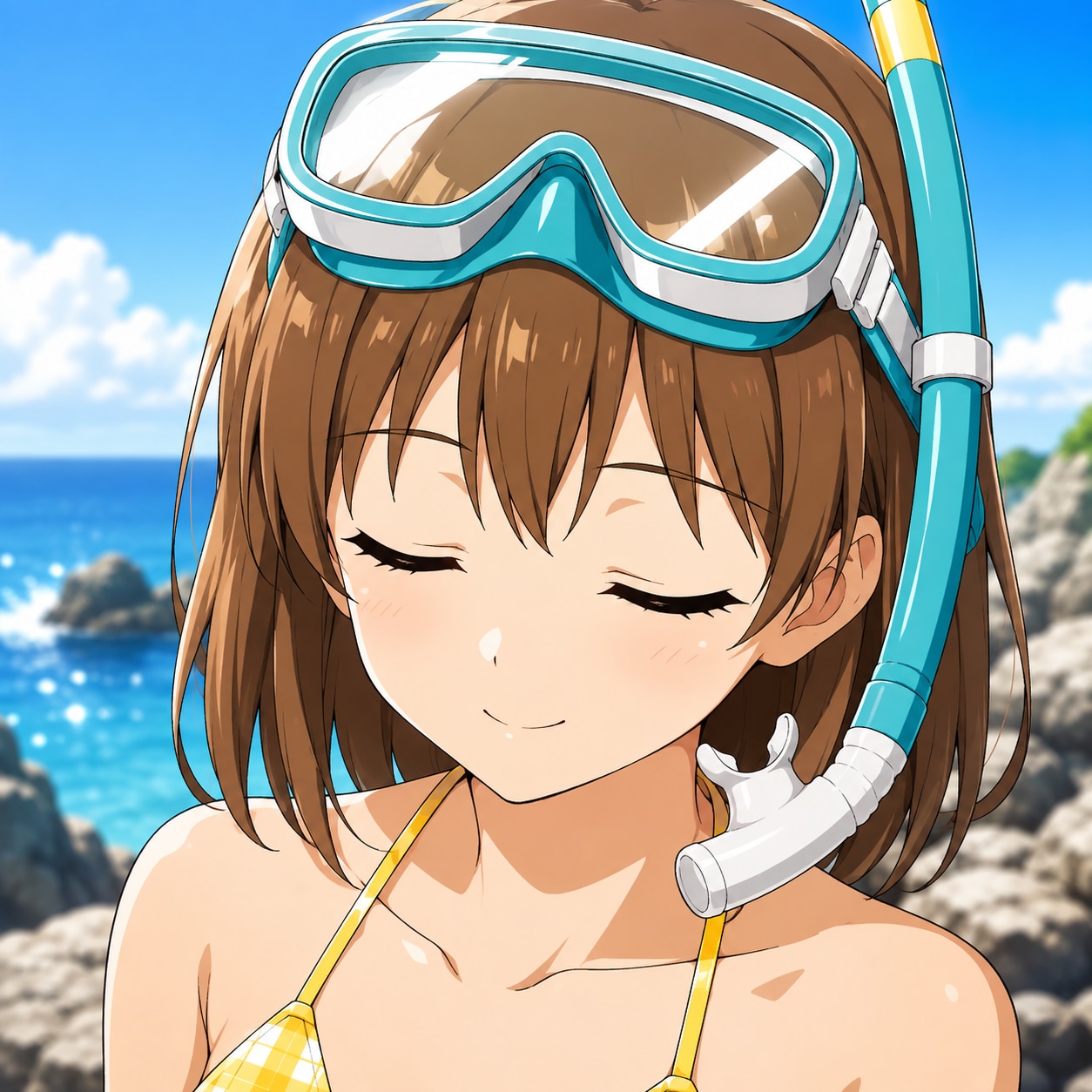 水中メガネ