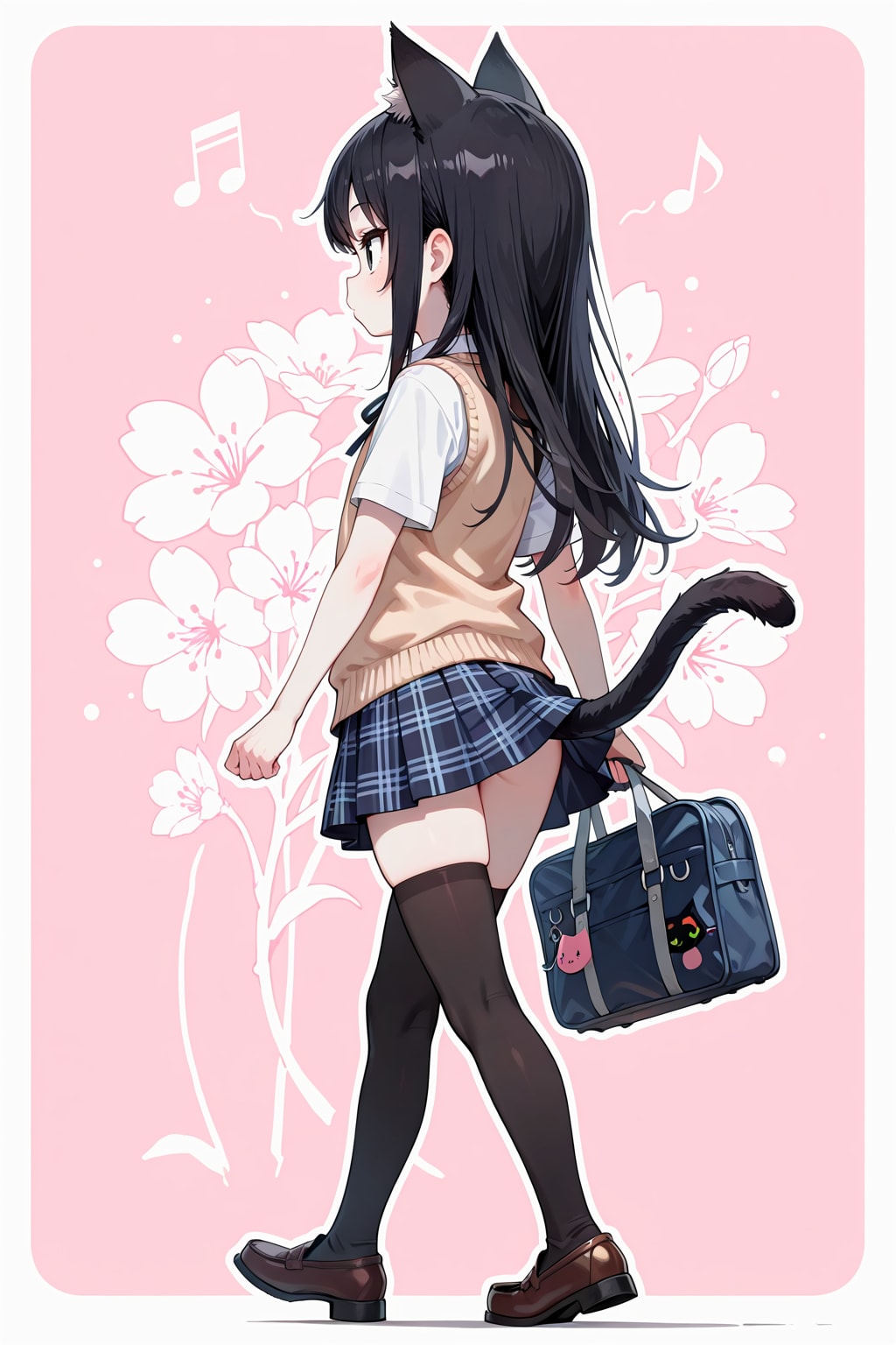 ご機嫌くろねこちゃん
