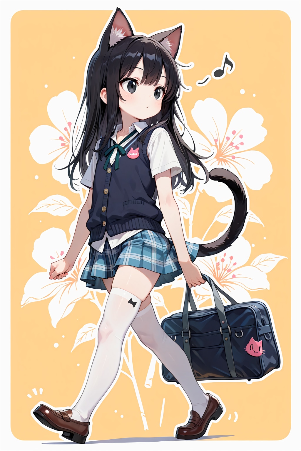 ご機嫌くろねこちゃん