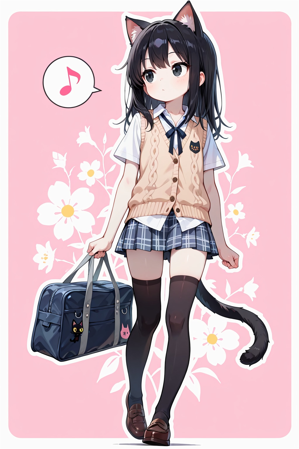 ご機嫌くろねこちゃん