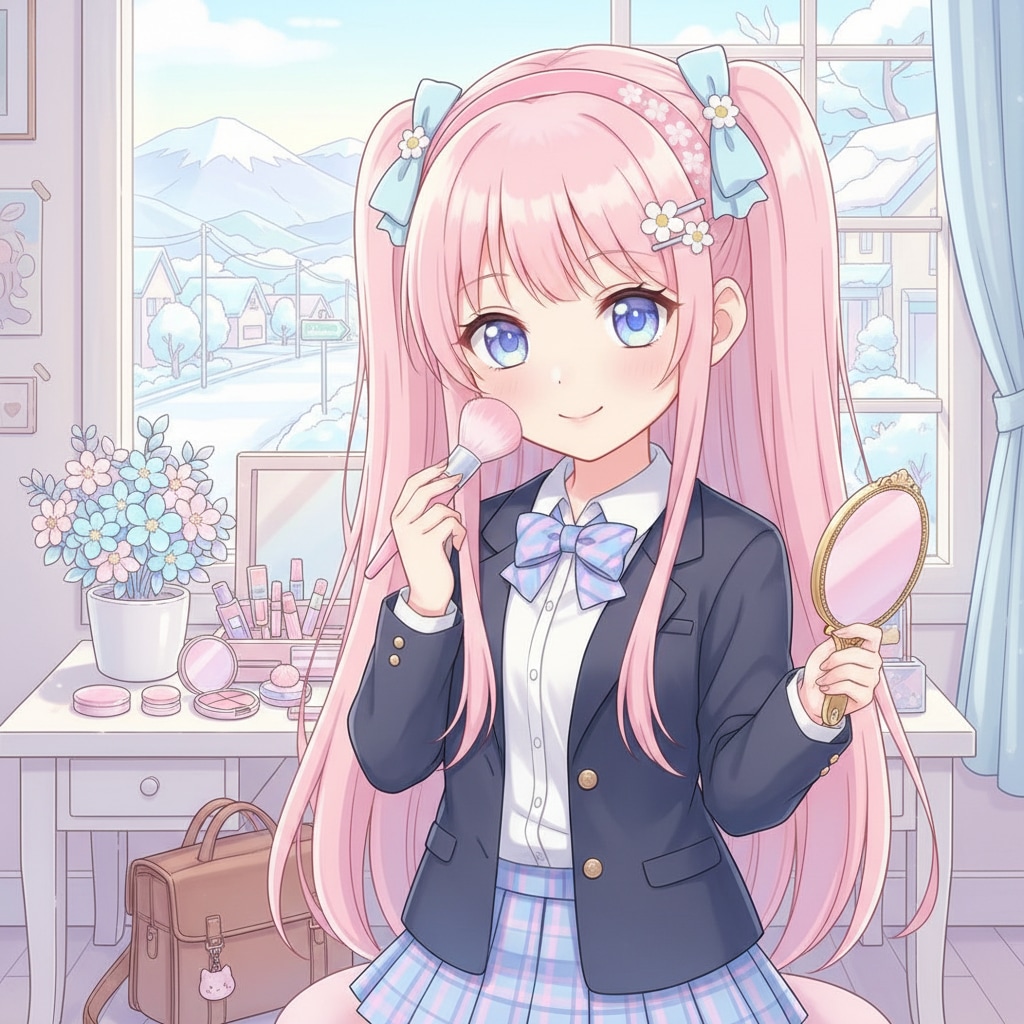 ももツイさん。ブレザー