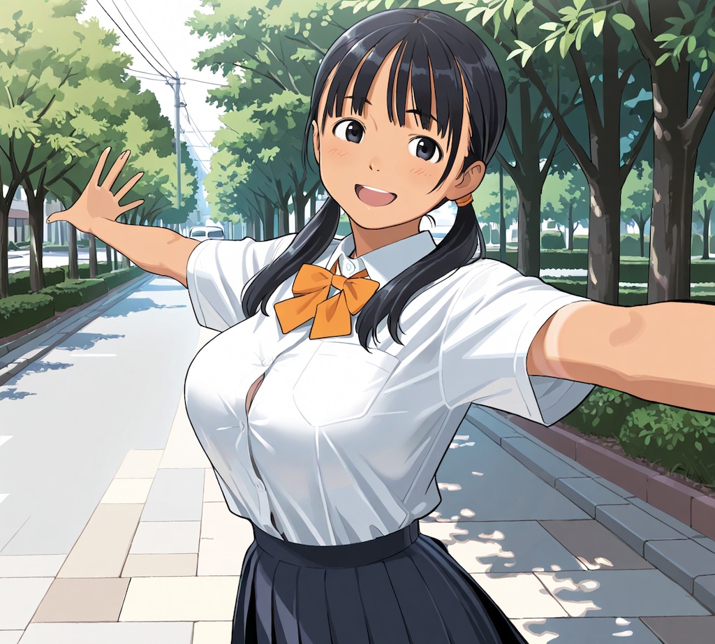 【純潔巨乳】何でもさせたい 汐見 帆乃夏（しおみ ほのか）【制服美少女】