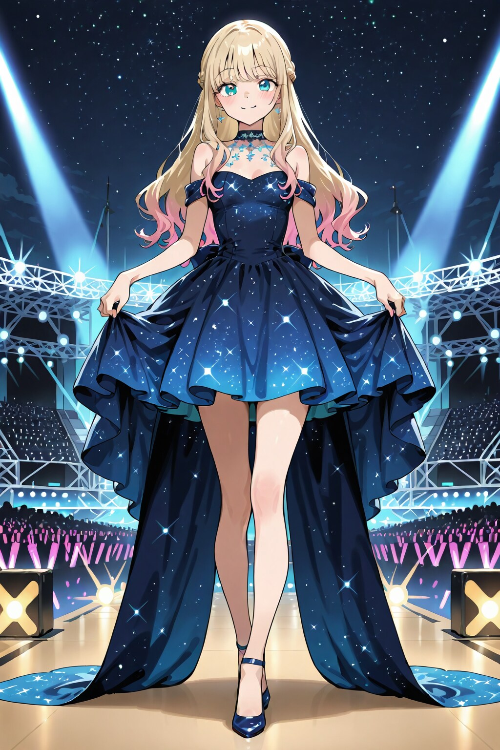星屑のstage | の人気AIイラスト・グラビア