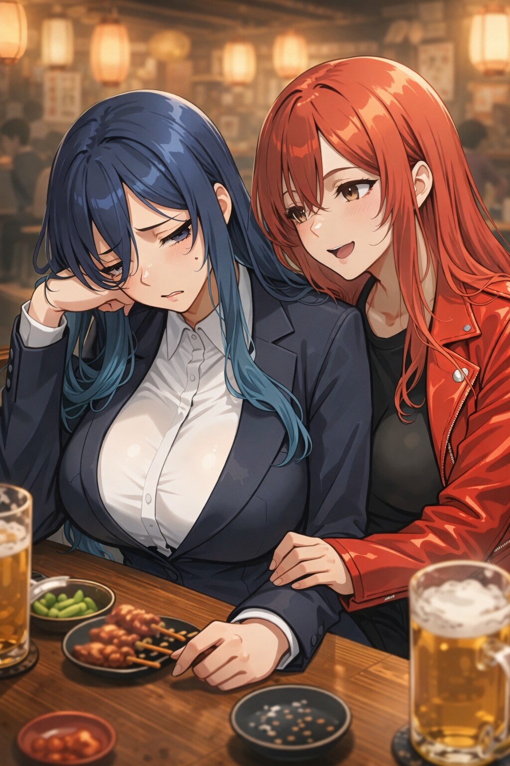 飲み過ぎよ。 | の人気AIイラスト・グラビア