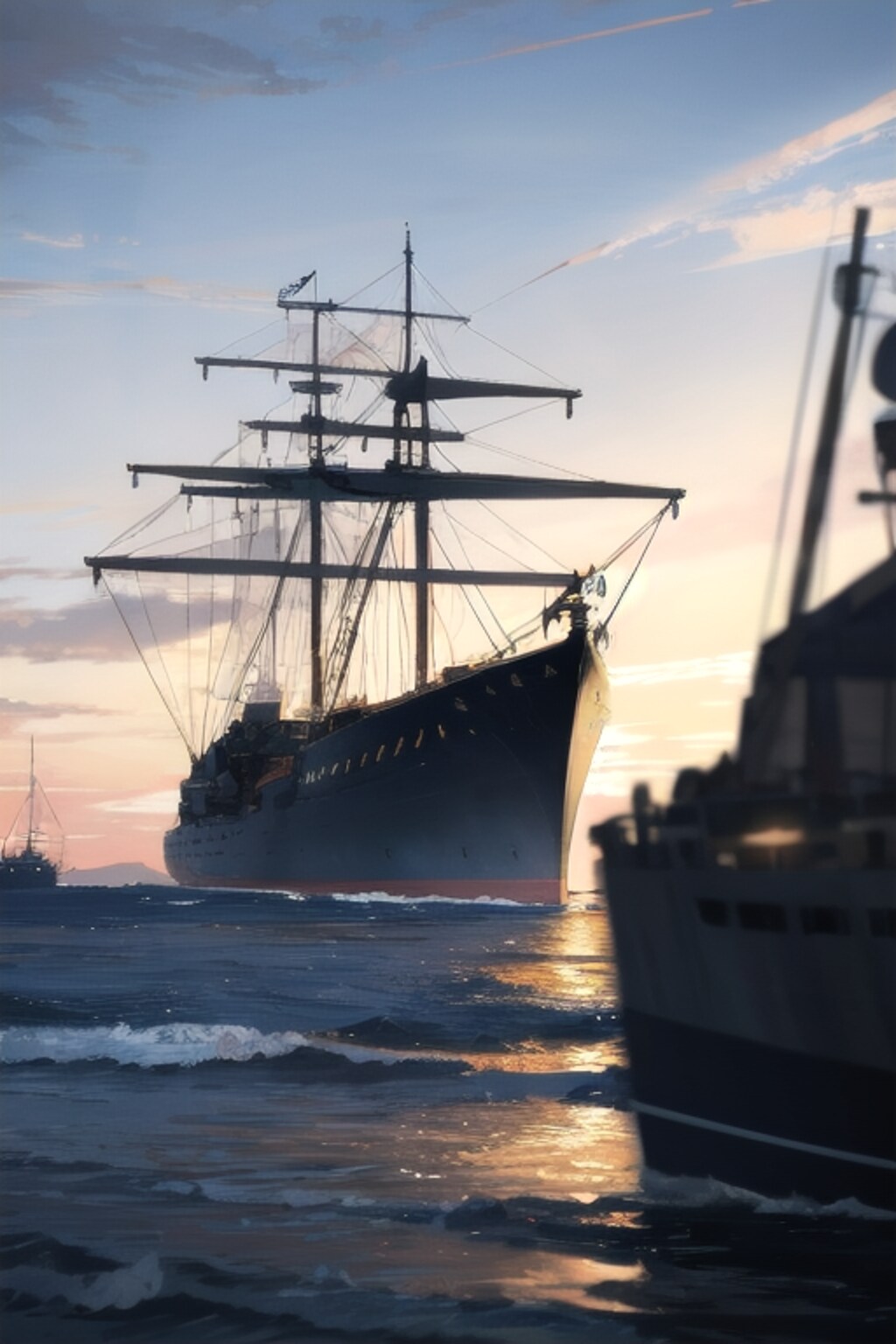 謎の黒船あらわる