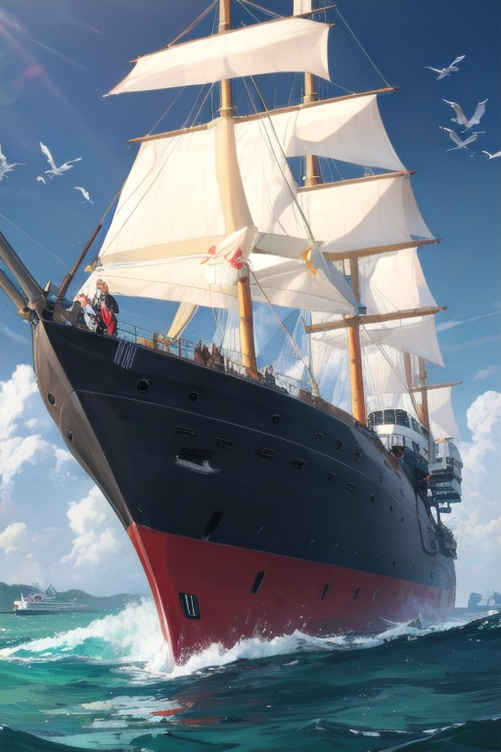 謎の黒船あらわる