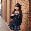 赤レンガポートレート 7枚目