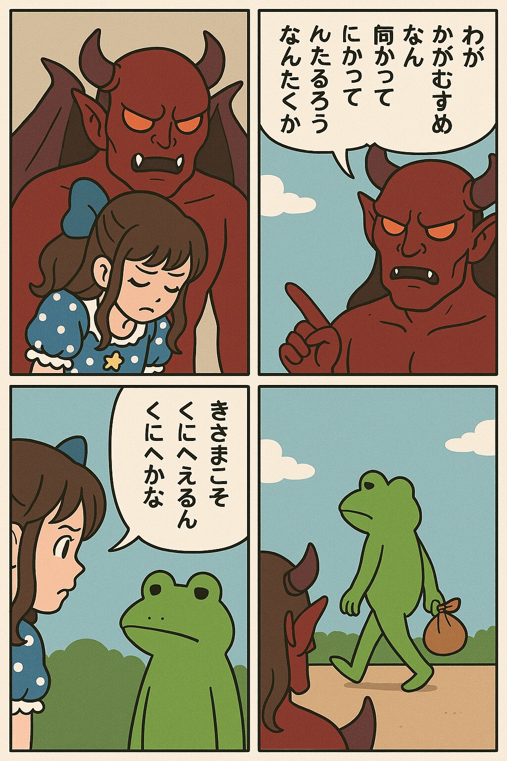 アイドルにくにへかえることを勧めた結果