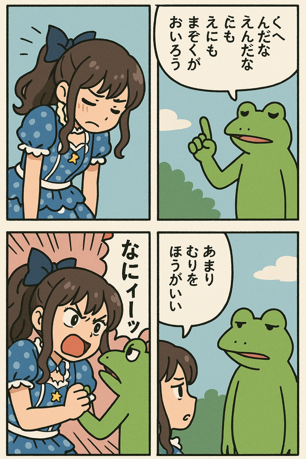 アイドルにくにへかえることを勧めた結果