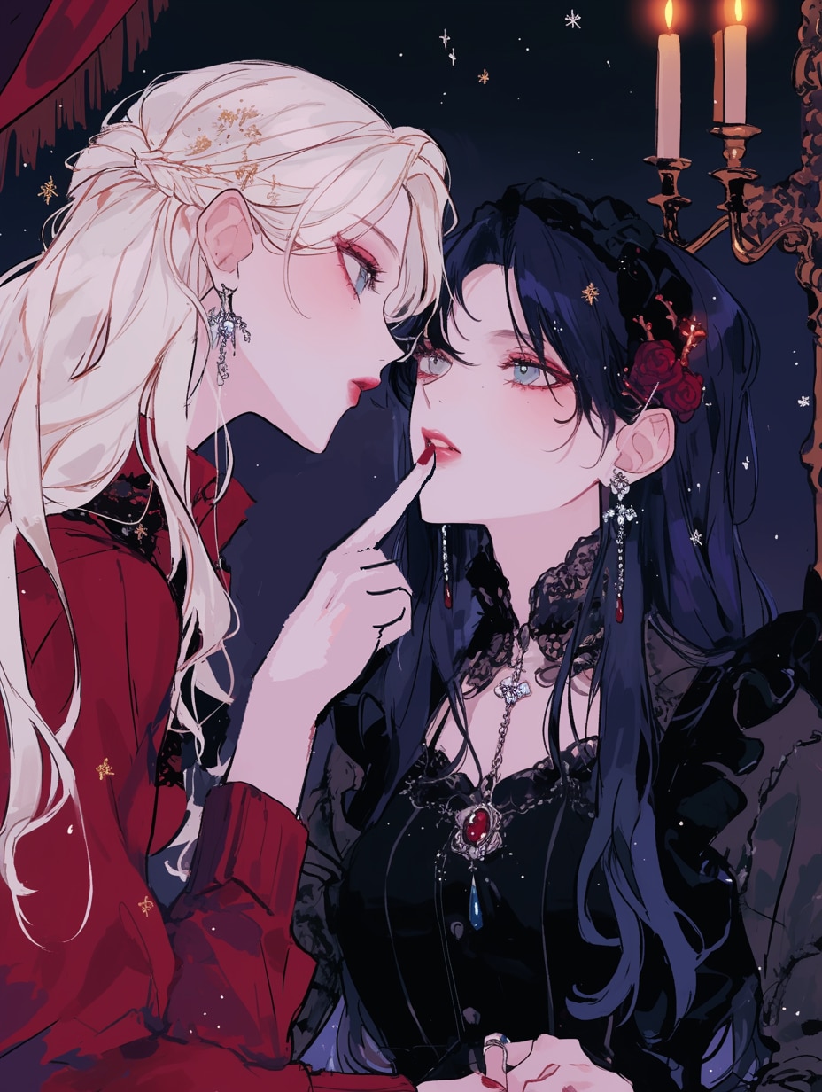 宵闇の契約 | の人気AIイラスト・グラビア