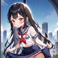 雨の中でカーテシーの練習 5枚目