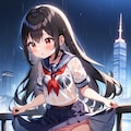 雨の中でカーテシーの練習 4枚目