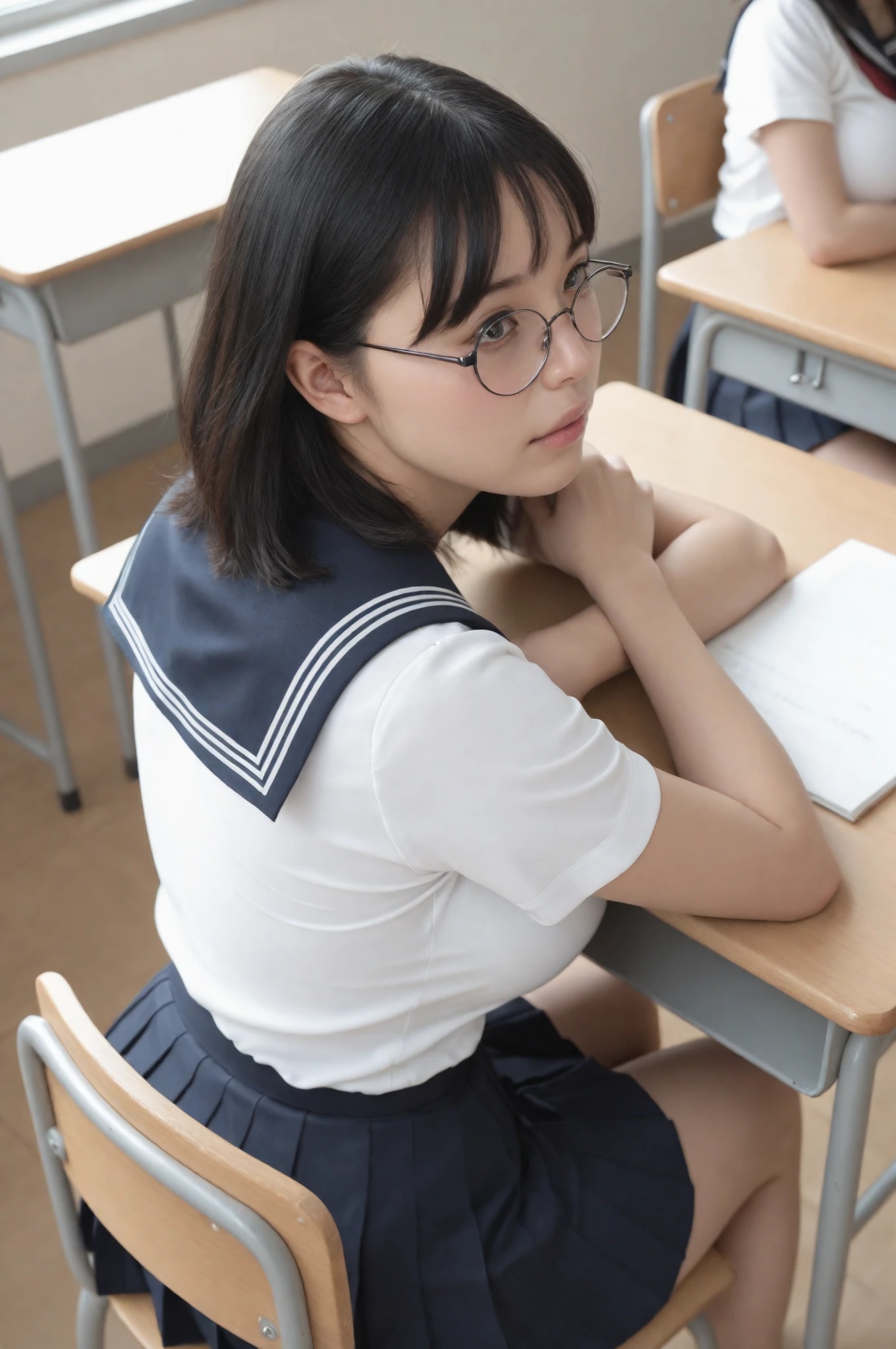 巨乳地味娘②