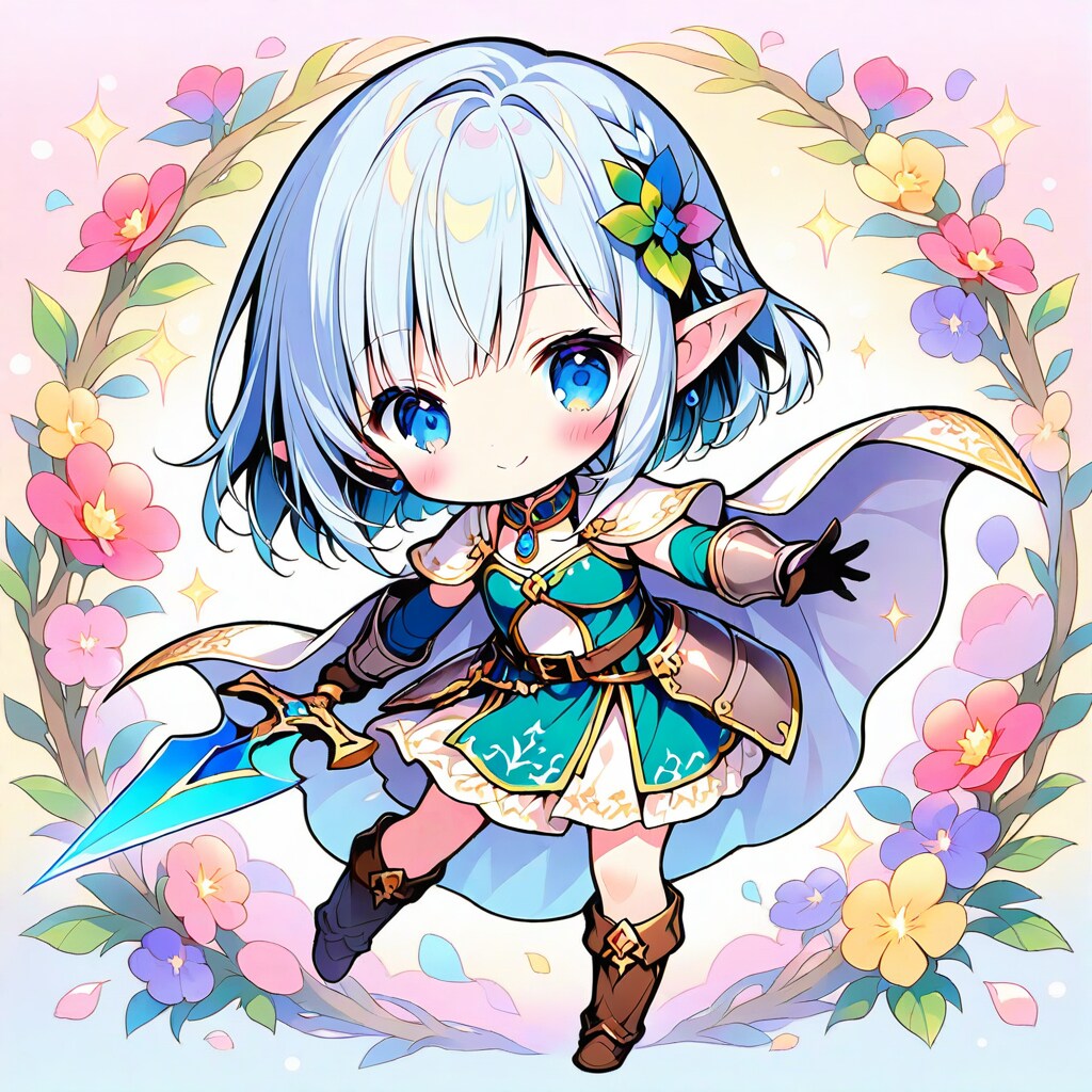 ちび銀エルフさん