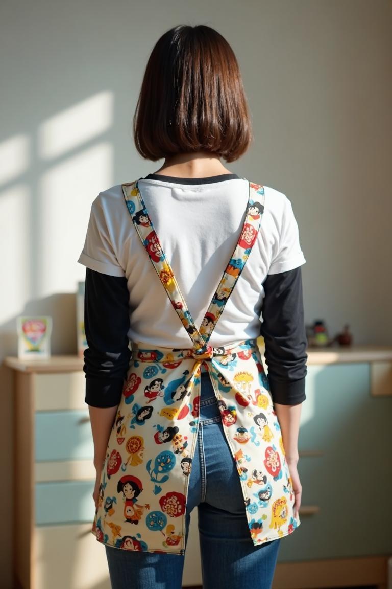 保育士さんの背中