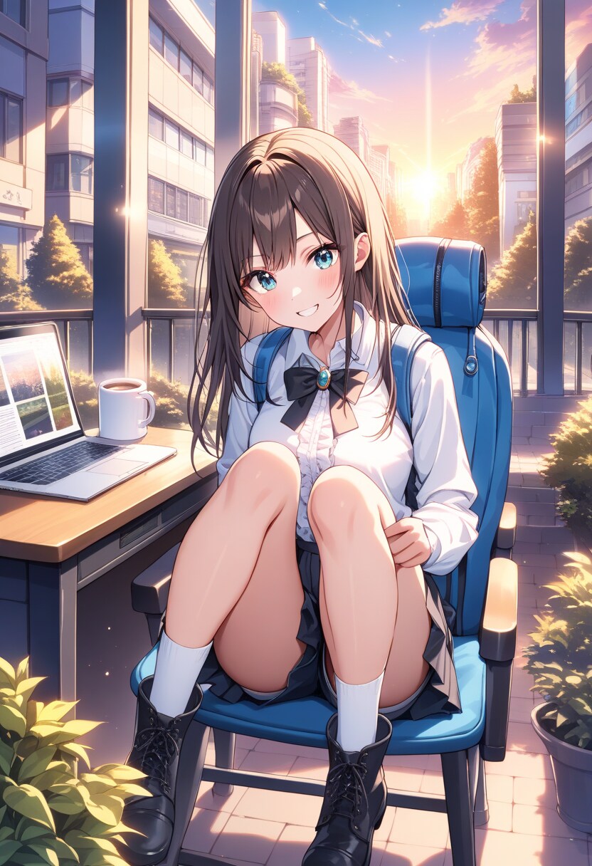 ギルドの受付嬢の制服